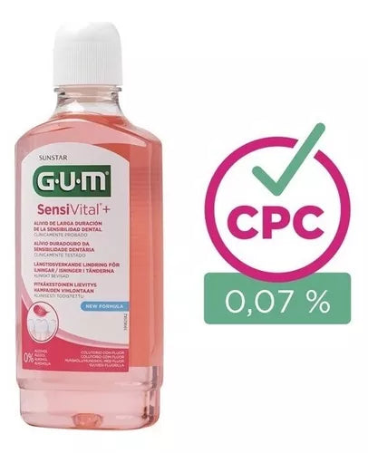 ENJUAGUE SENSIVITAL 300ml para sensibilidad GUM