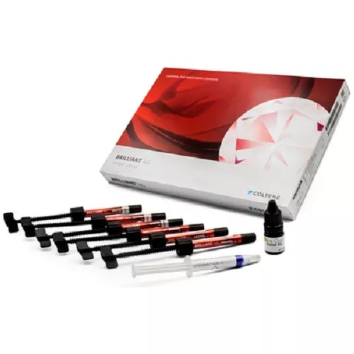 kit Resina Dental Colten Brilliant Ng 7 Jeringas + Adhesivo + acido