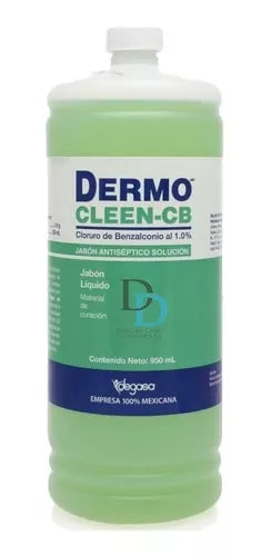 JABON DERMO CLEEN VERDE 1 litro