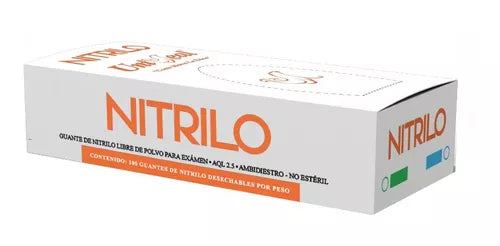 GUANTE DE NITRILO 100pz UniSeal