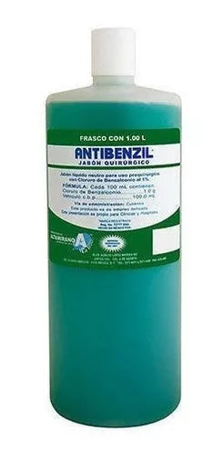 Jabón Quirúrgico Antibenzil Benzal ( 1 Litro )