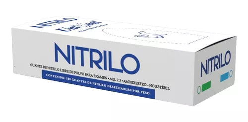 GUANTE DE NITRILO 100pz UniSeal