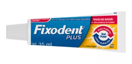 FIXODENT PLUS CREMA ADHESIVA Prara Dentaduras