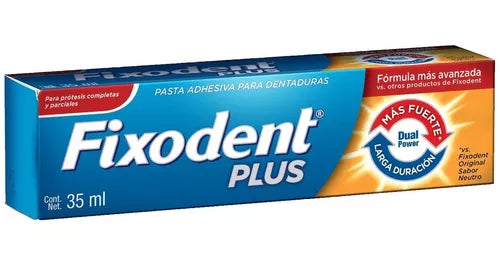 FIXODENT PLUS CREMA ADHESIVA Prara Dentaduras