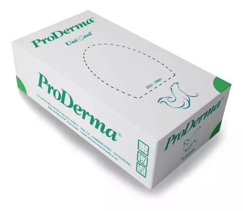 GUANTE DE LATEX PRODERMA 100pz UniSeal