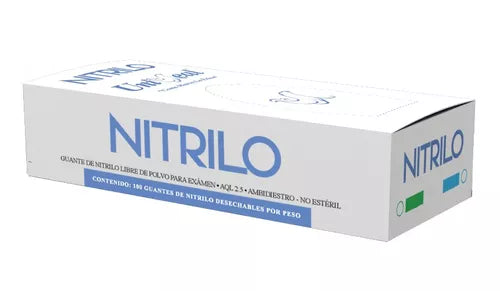 GUANTE DE NITRILO 100pz UniSeal