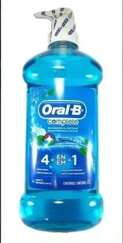 Enjuague Bucal Oral-b Complete 4en1 Menta 2 LITROS