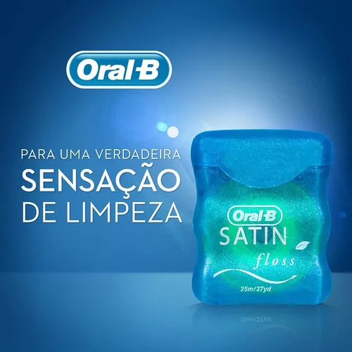 HILO DENTAL SATIN FLOSS SABOR MENTA 25m Oral-b