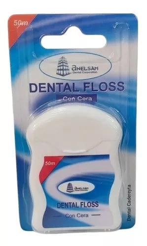 Hilo Dental Floss Con Cera 50mts