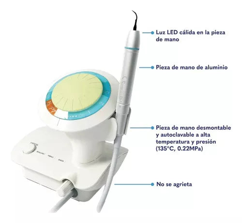 Escariador Cavitron Dental Ultrasonido Con Led P7l con luz
