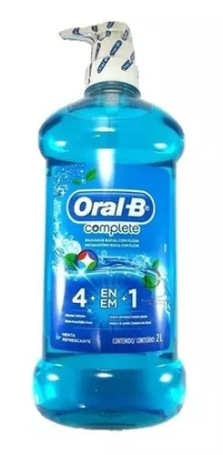 Enjuague Bucal Oral-b Complete 4en1 Menta 2 LITROS