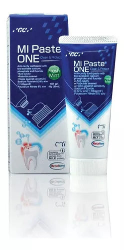 Mi Paste One Recaldent Gc 46gr 35ml Remineraliza Menta