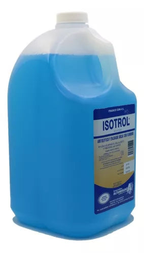 Enjuague Bucal Antiséptico Con Fluoruro Galón 4 Lt Isotrol