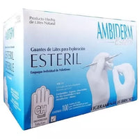 GUANTE DE LATEX ESTERIL Ambiderm 100pz
