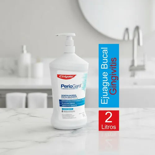 Enjuague Bucal Colgate Periogard clorhexidina .12% con dispensador