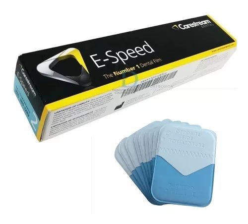 RADIOGRAFIA CARESTREAM E-SPEED PELICULA INTRAORAL  #2 AZUL