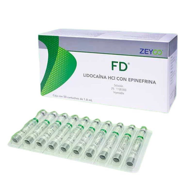 FD 2% LIDOCAINA C/EPINEFRINA