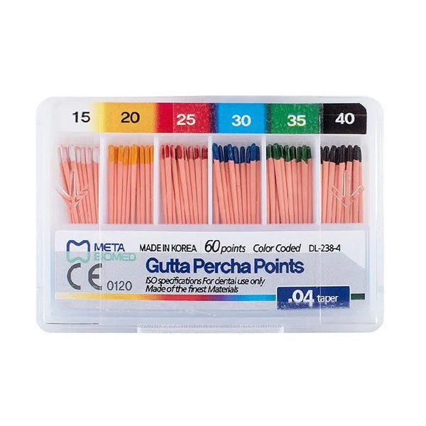 8806387804697 - META BIOMED - ENDO - Puntas Gutta Percha Points Meta Biomed Taper .04 | TiendaDDC.com