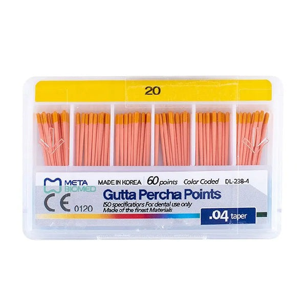 8806387804697 - META BIOMED - ENDO - Puntas Gutta Percha Points Meta Biomed Taper .04 | TiendaDDC.com
