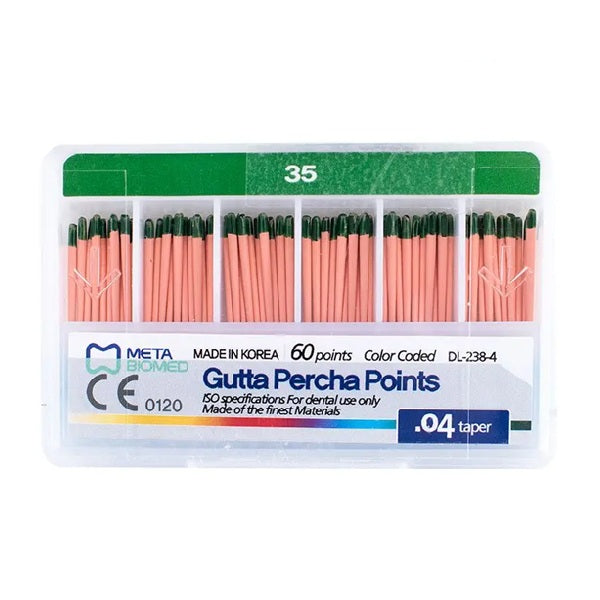8806387804697 - META BIOMED - ENDO - Puntas Gutta Percha Points Meta Biomed Taper .04 | TiendaDDC.com