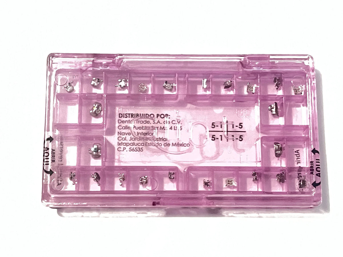 BRACKETS GLINT roth .022 con tubo