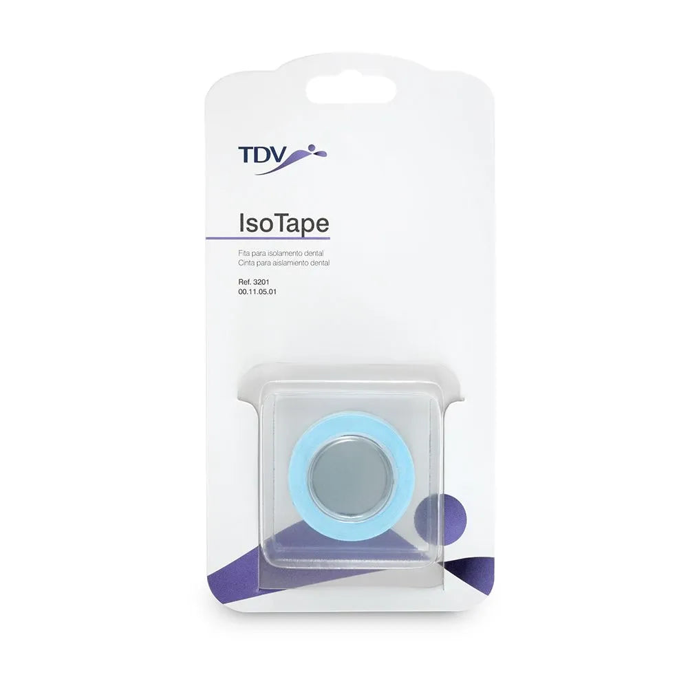 7897990313684 - TDV - CLINICA - Cinta Para Aislamiento Dental IsoTape TDV 5m Ultrafina | TiendaDDC.com
