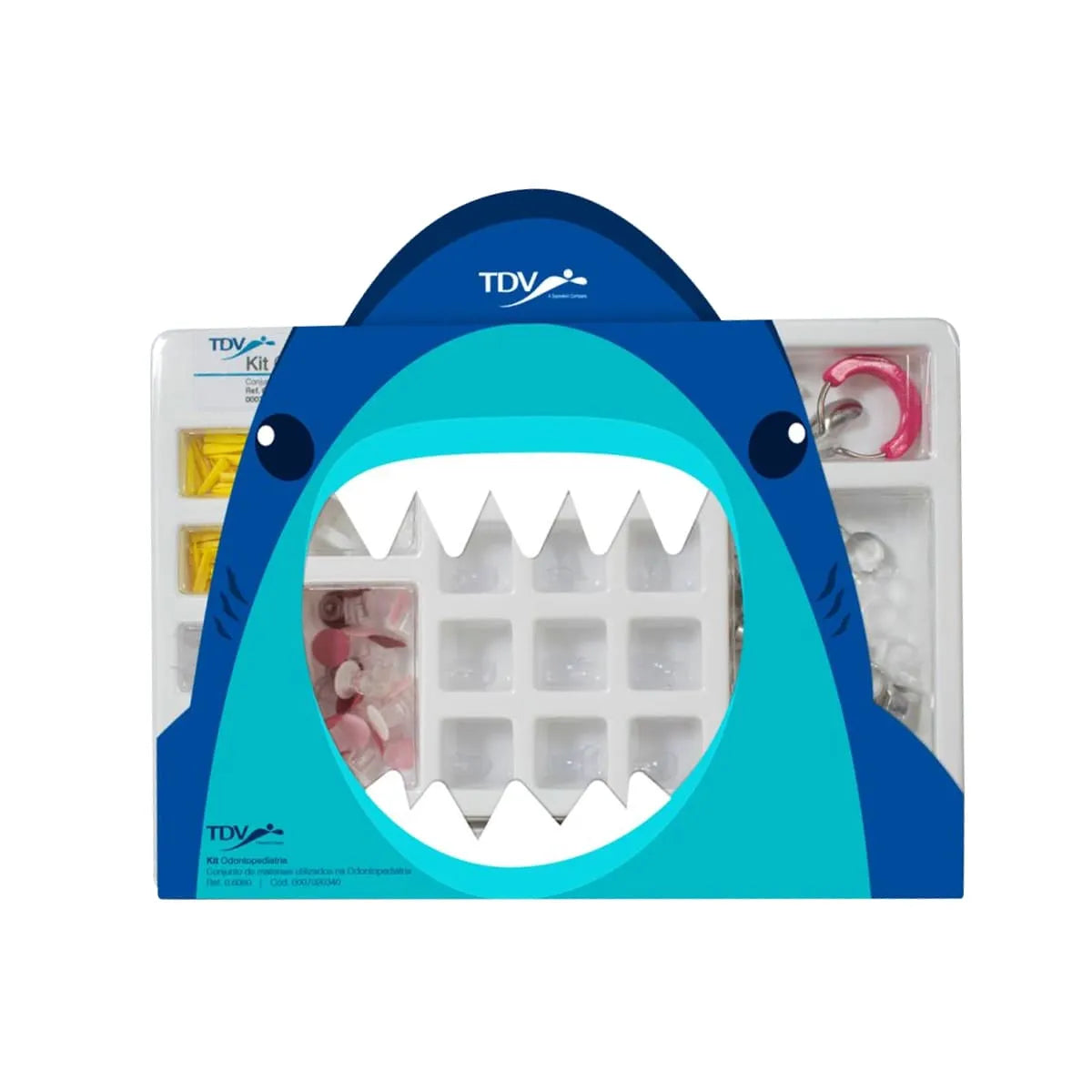 Kit de odontopediatría TDV infantil coronas celuloide