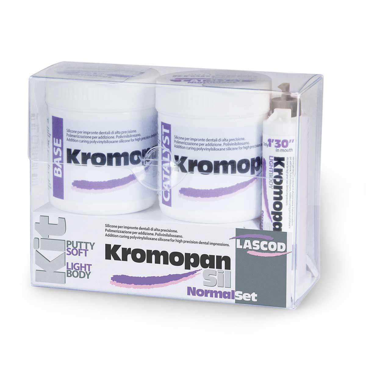 Kromopan Sil Kit Silicona Dental Masilla + Ligera