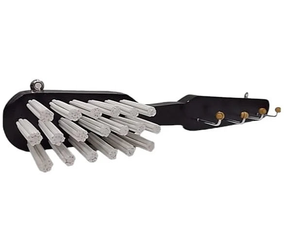 Cepillo Gigante de madera perchero  para clínica detnal