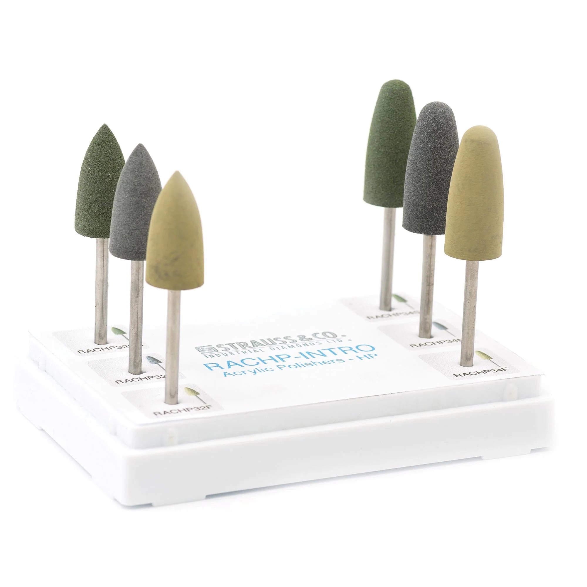 Tienda DDC - Tienda DDC - CLINICA - Set De Pulidores Para Pieza De Baja Dental Hp - 9 Fresones | TiendaDDC.com