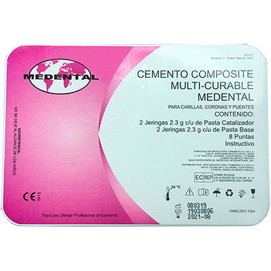 Kit De Resina Composite Autocurable Medental