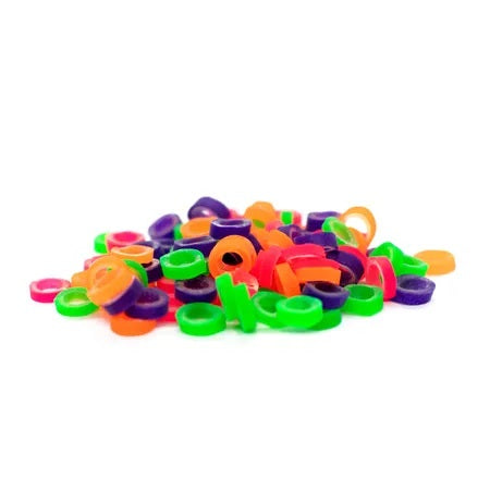 Elasticos Intraorales Bolsa C/100 Ligas AO COLORES NEON