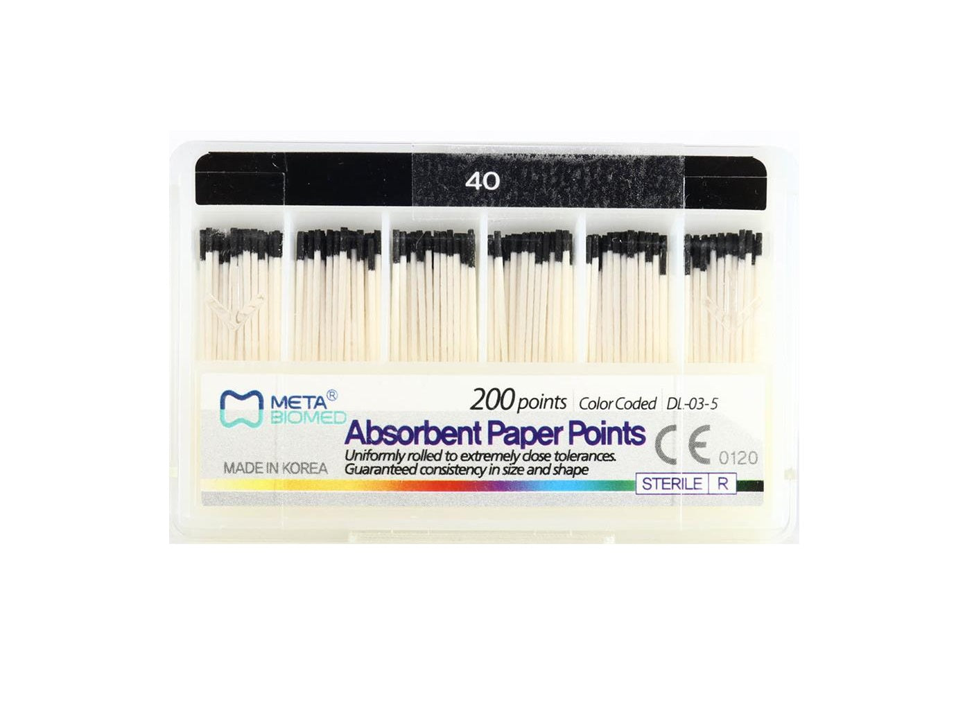 Puntas De Papel Dental Meta Biomed
