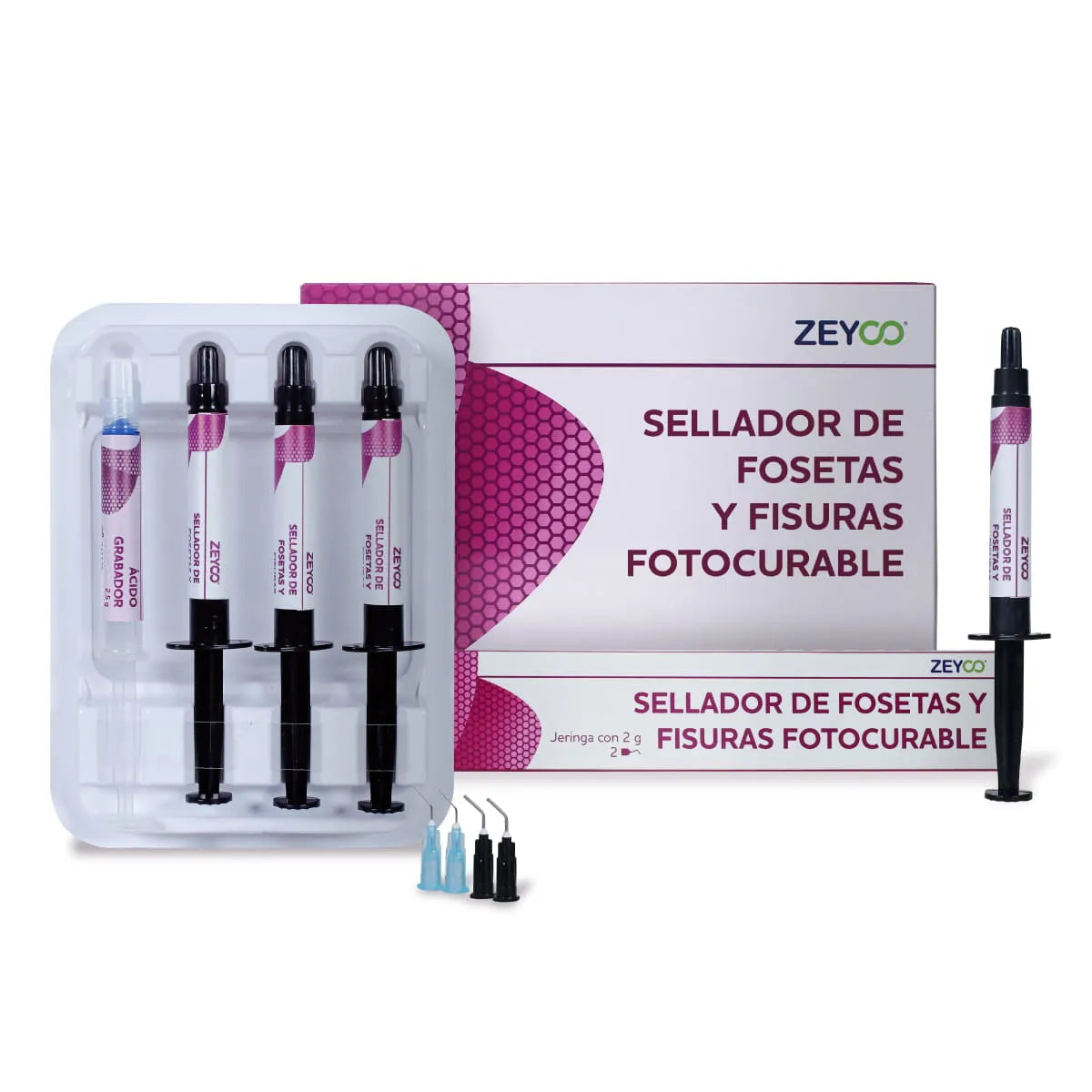 7501567707263 - ZEYCO - ODONTOPEDIATRIA - Sellador De Fosetas Y Fisuras Fotocurable 3 jer zeyco | TiendaDDC.com