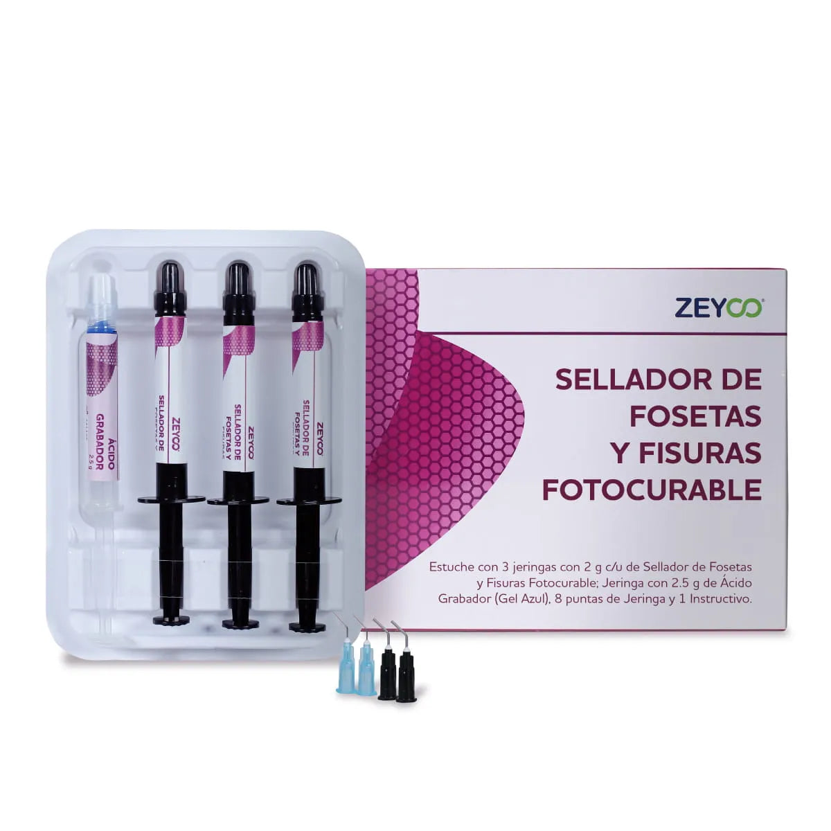7501567707263 - ZEYCO - ODONTOPEDIATRIA - Sellador De Fosetas Y Fisuras Fotocurable 3 jer zeyco | TiendaDDC.com