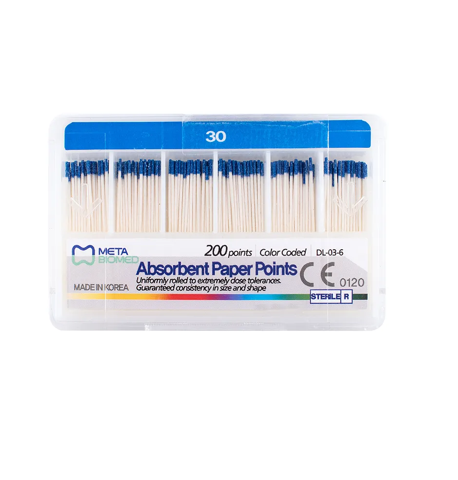 Puntas De Papel Dental Meta Biomed