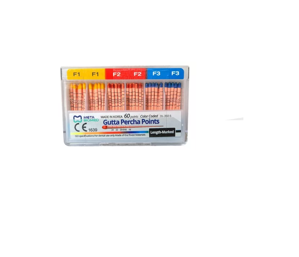 Gutapercha Taper Metabiomed F1 F2 F3
