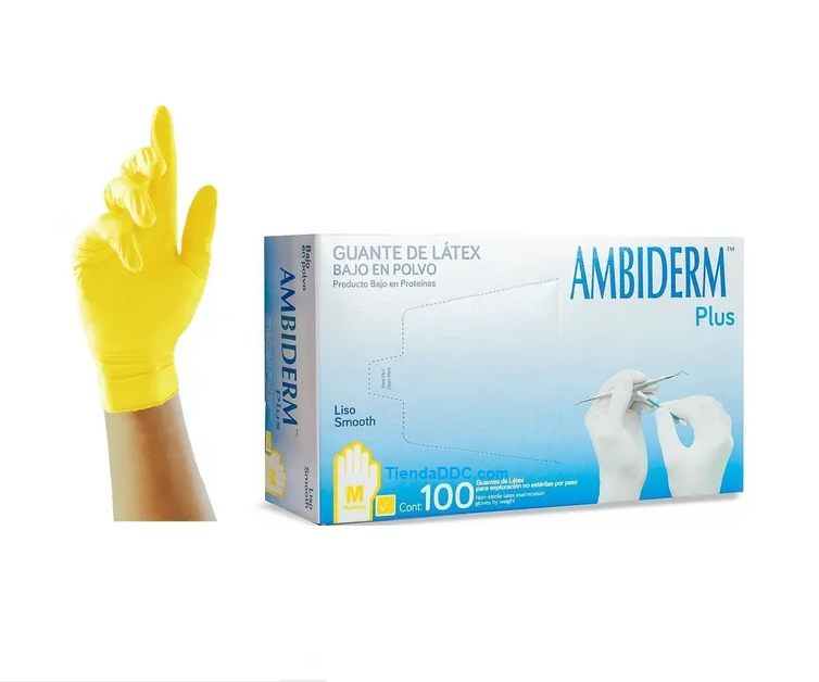 GUANTE DE LATEX PLUS Ambiderm