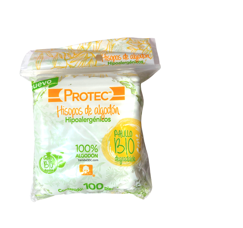 Aplicador Protec Hisopos De Algodon 1000 Pzas