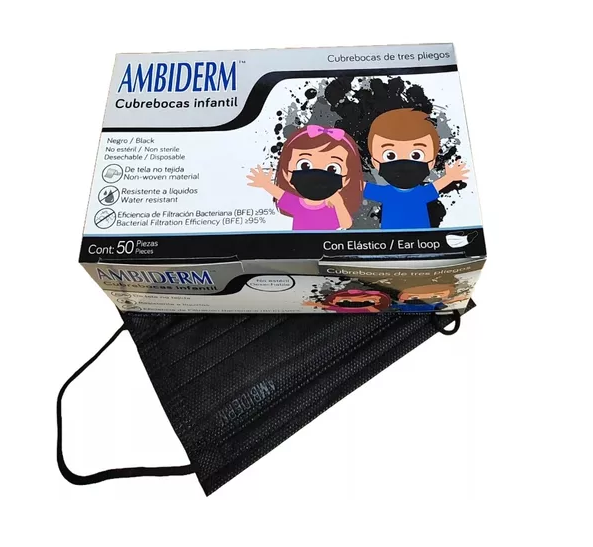 Cubrebocas infantil ambiderm