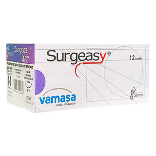 7501258222198 - SURGEASY - CLINICA - Sutura Surgeasy Absorbible APG 4-0 Ácido Poliglicólico reabsorbible | TiendaDDC.com