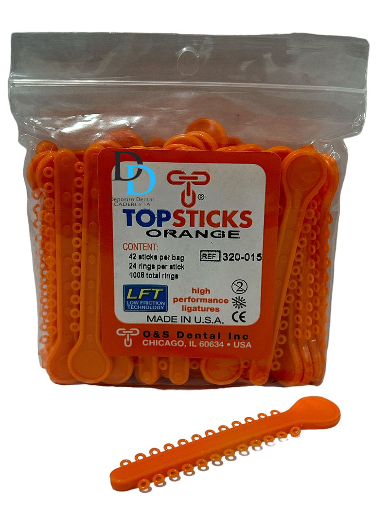 ELASTICOS LIGAS TOP STICKS PAQUETE C/42