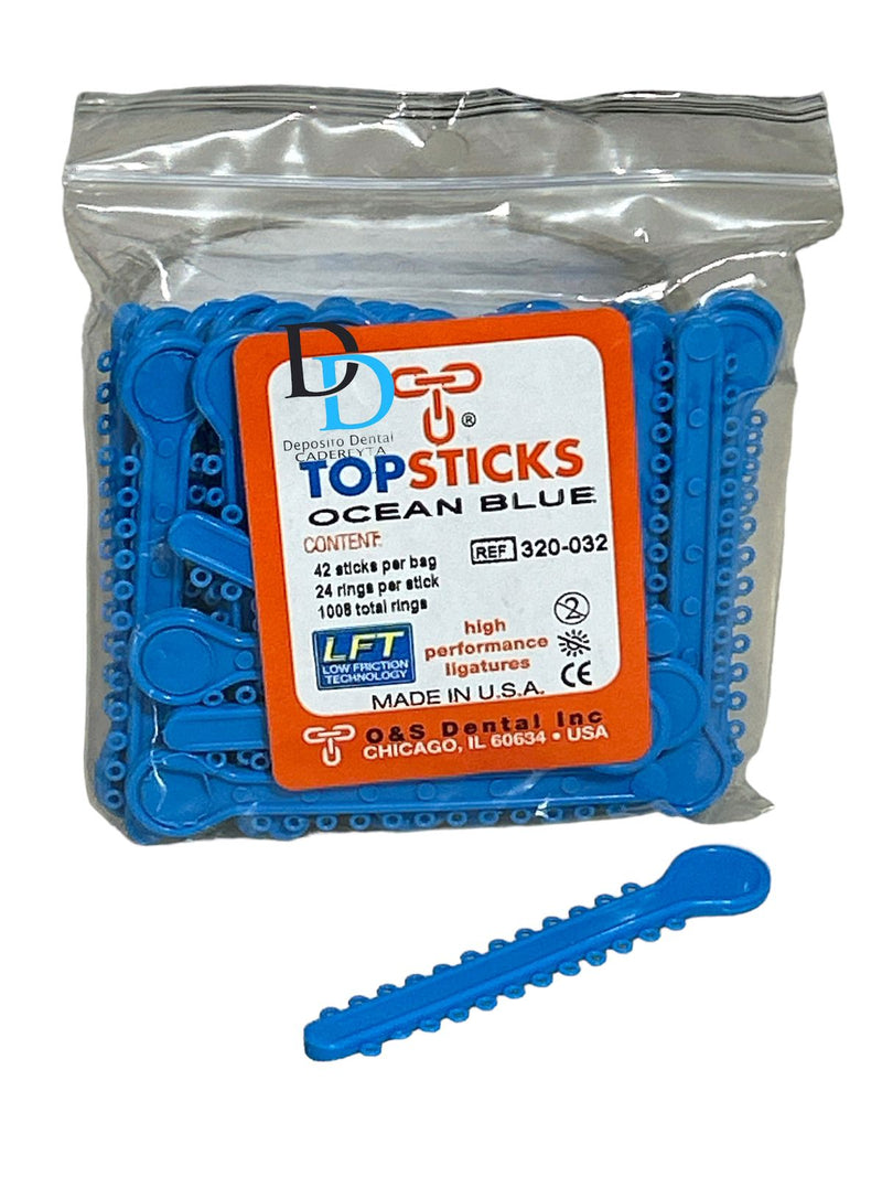 ELASTICOS LIGAS TOP STICKS PAQUETE C/42