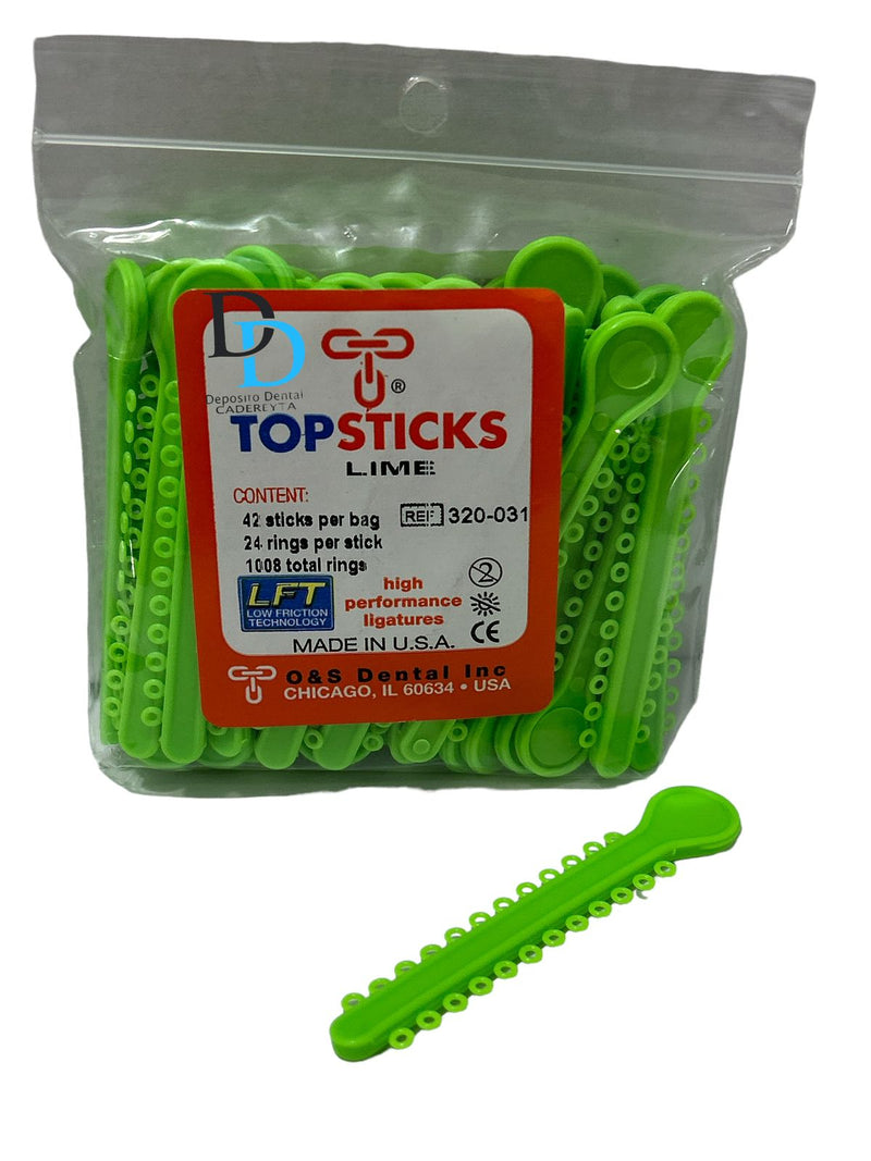 ELASTICOS LIGAS TOP STICKS PAQUETE C/42