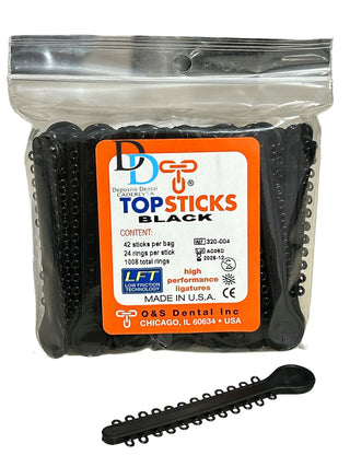 81228563 - PRIME DENT - ORTO - ELASTICOS LIGAS TOP STICKS PAQUETE C/42 | TiendaDDC.com