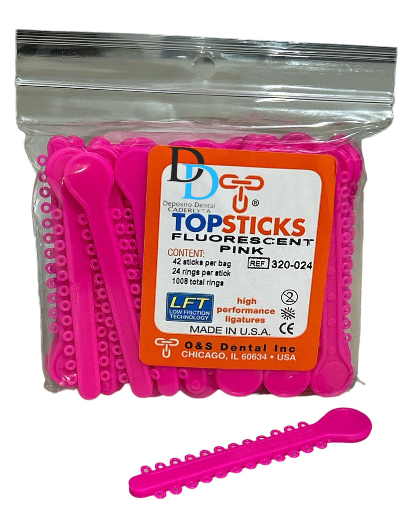 ELASTICOS LIGAS TOP STICKS PAQUETE C/42