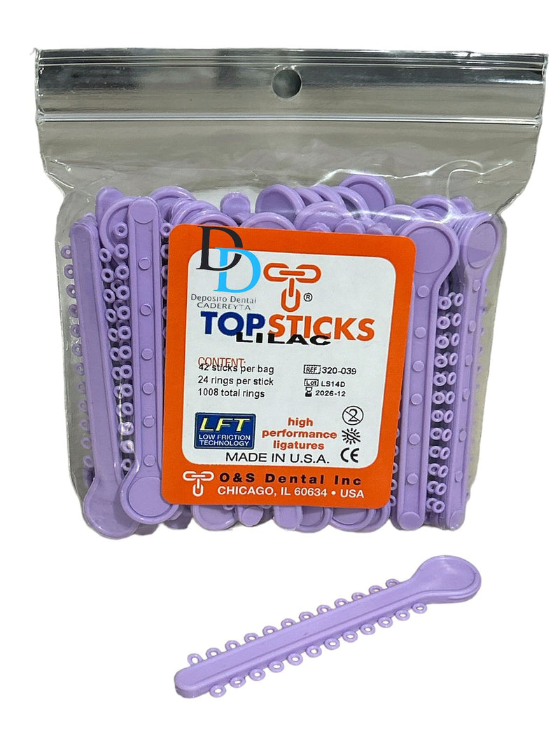 ELASTICOS LIGAS TOP STICKS PAQUETE C/42