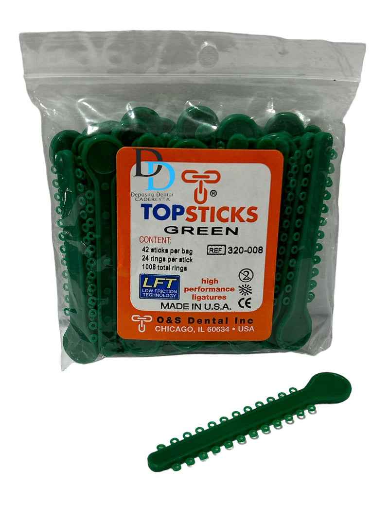 ELASTICOS LIGAS TOP STICKS PAQUETE C/42