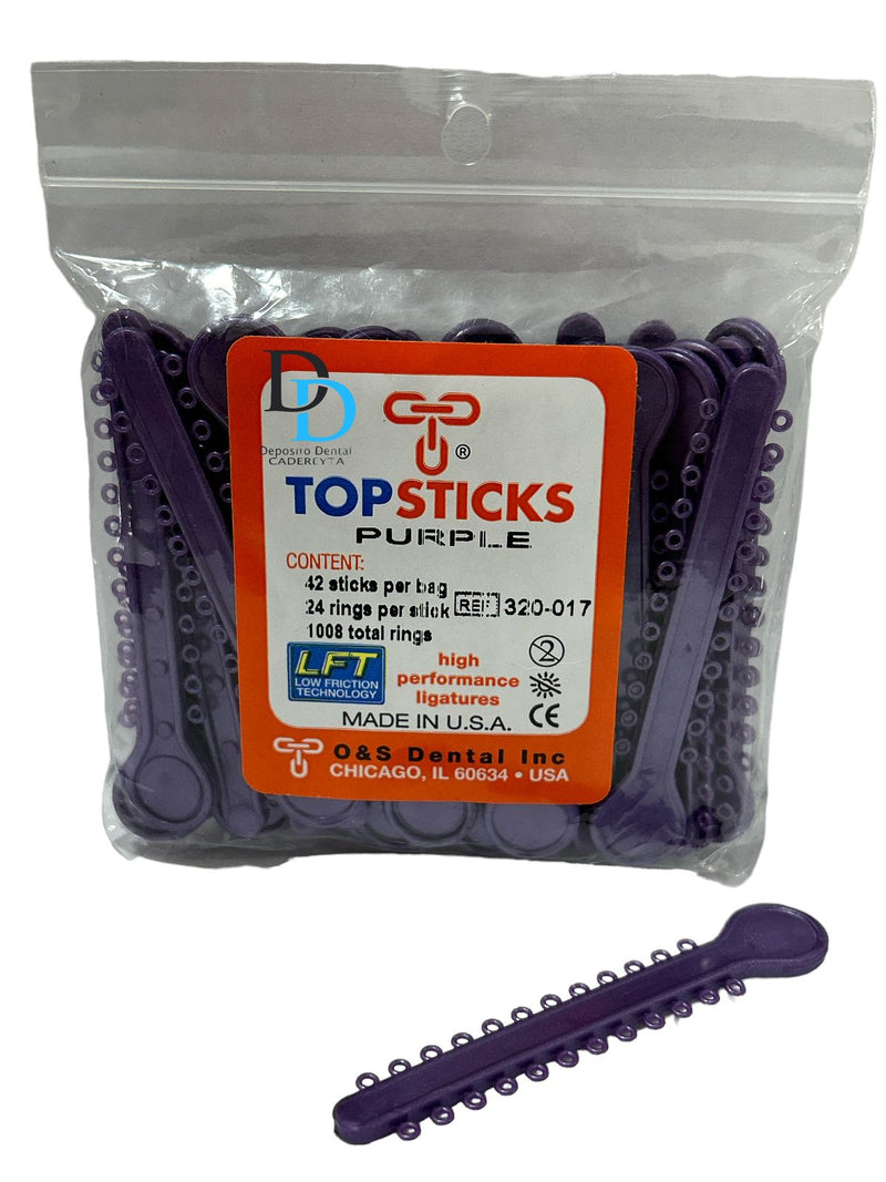 ELASTICOS LIGAS TOP STICKS PAQUETE C/42