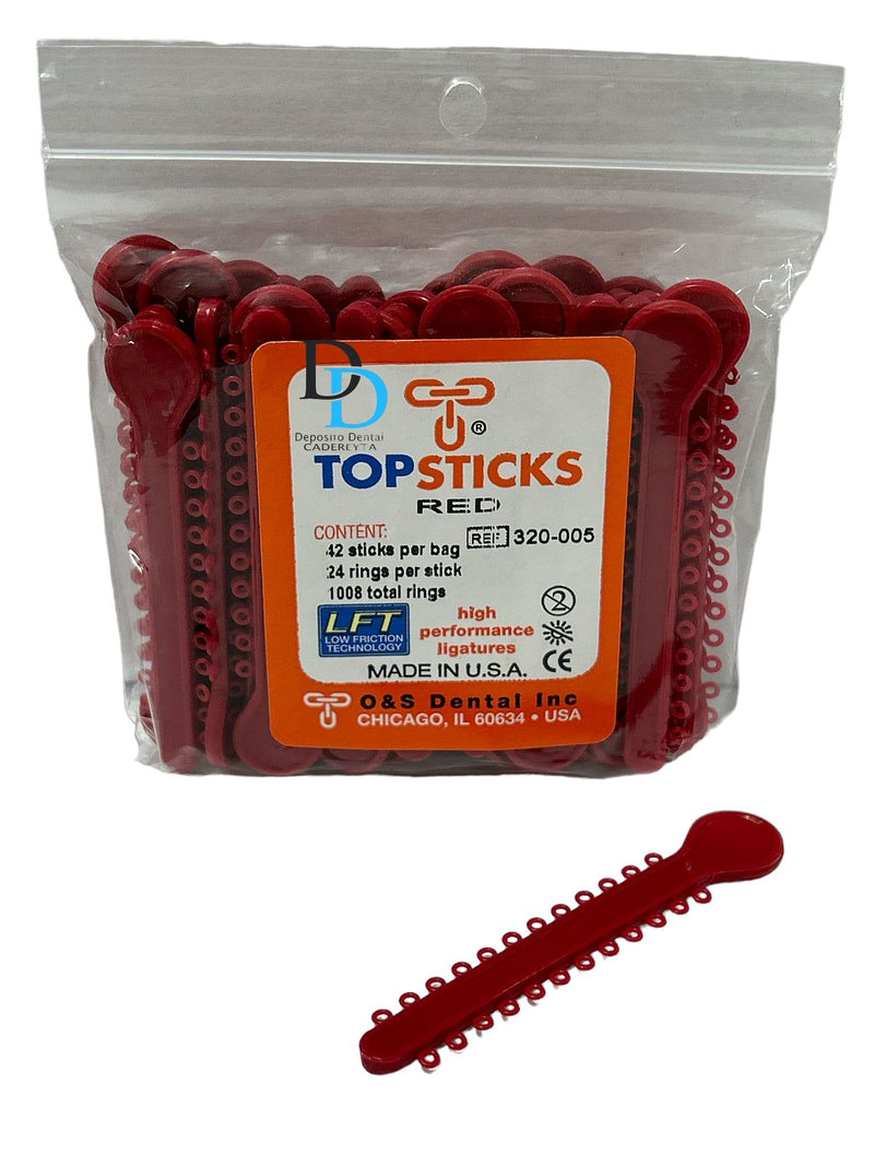 ELASTICOS LIGAS TOP STICKS PAQUETE C/42